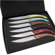 Set of 6 Monnerie knives tableware in assorted colors - Image 1012