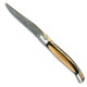 Laguiole Freemason’s Knife ebony and boxwood handle, damascus blade - Image 1017