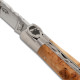 Laguiole knife Corse with juniper burl handle - Image 1085