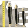 laguiole knife with Ebony Wood handle and brass bolsters