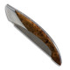 Couteau Monnerie manche en loupe de thuya, lame damas - Image 1121