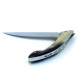 Couteau Monnerie avec manche en pointe de corne blonde - Image 1131