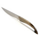 Monnerie knife tip of pale horn handle - Image 1132