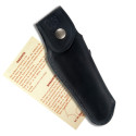 Laguiole manche en bois d'olivier, 11 cm + étui cuir noir - Image 1197