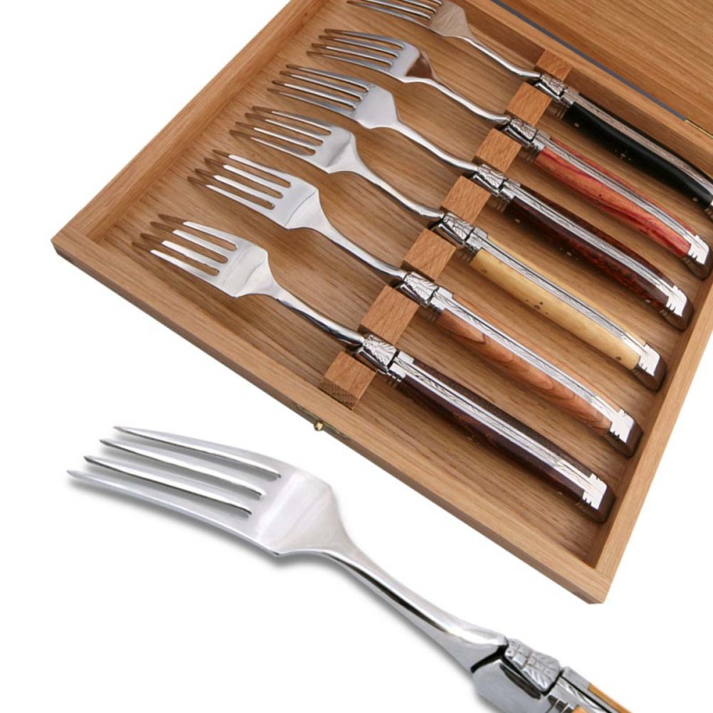 Coffret 6 Couteaux de Table Laguiole Arbalete - Cdiscount Maison