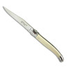 laguiole de table ABS luxe blanc avec micro-denture