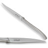Coffret de 6 couteaux steak laguiole de table inox plat