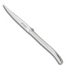 Coffret de 6 couteaux steak laguiole de table inox plat