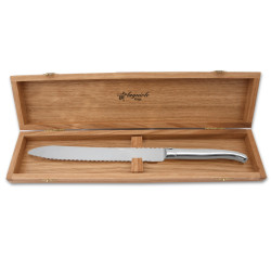 Prestige Range laguiole bread knife - Polished finish