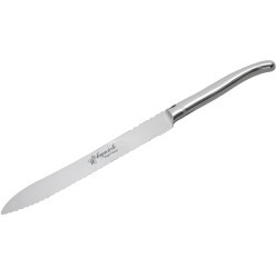 Couteau à pain laguiole Prestige Inox Finition Brillante