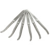 Prestige range laguiole fruit knives polished finish