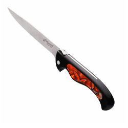 laguiole universal kitchen knife Bird with black acrylic handle