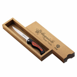 laguiole universal kitchen knife Bird with black acrylic handle