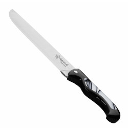 Chef's knife laguiole Bird 20 cm with black acrylic handle