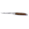Couteau laguiole manche en bois de palissandre et mitre en inox