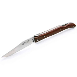 Couteau laguiole à pompe en bois de palissandre