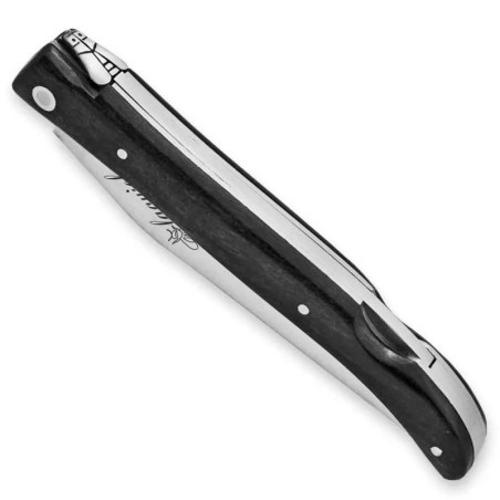 laguiole with lock-back system ebony wood