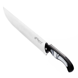 Chef's knife laguiole Bird 25 cm with black acrylic handle