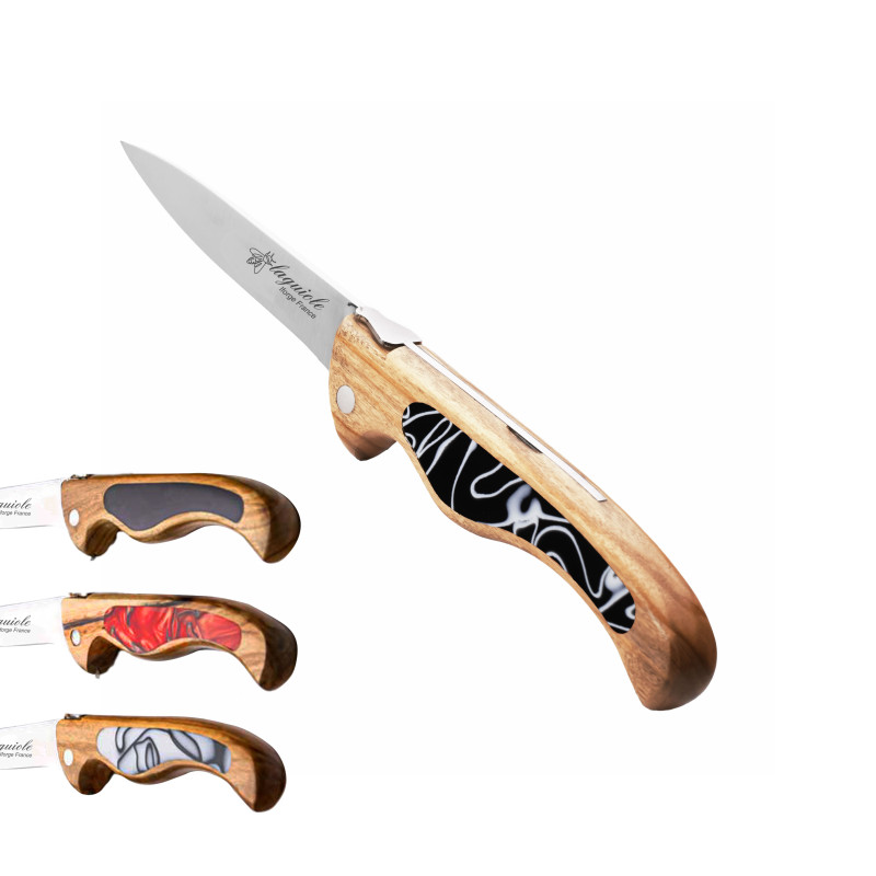laguiole paring kitchen knife Bird with olive wood handle