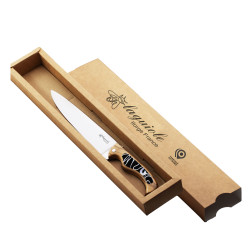 laguiole slicing kitchen knife Bird with olive wood handle