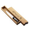 laguiole slicing kitchen knife Bird with black acrylic handle