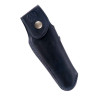 Laguiole manche en bois d'olivier inox + étui cuir noir