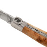 laguiole knife Corse with juniper burl handle