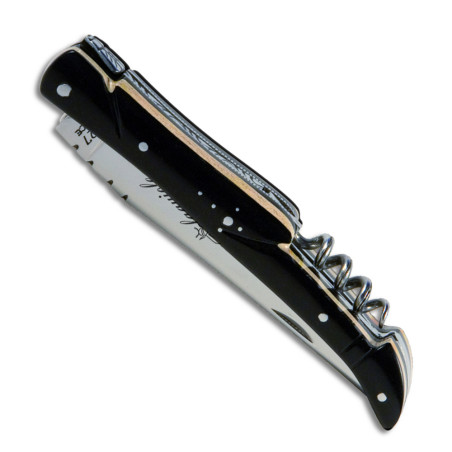 laguiole knife Ecology Bicolour handle with corkscrew