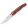 laguiole liner lock rose wood + leather sheath