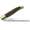 laguiole knife personalized with initials on the spring