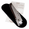 Couteau laguiole extra plat en bois de violette