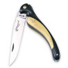 laguiole bird knife with ebony and boxwood handle