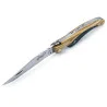 laguiole bird knife with ebony and olive wood handle
