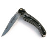 laguiole bird knife with ebony wood and acrylic handle