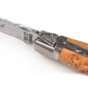 laguiole Freemason’s Knife with juniper burl handle