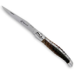 laguiole twisted light horn handle