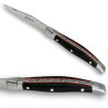 Laguiole abeille design en G10 avec diamants incrustés