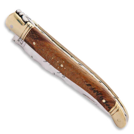 laguiole knife with Snake wood handle