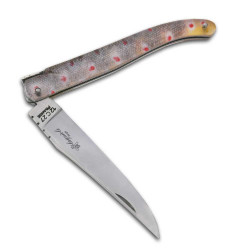 Couteau laguiole truite