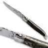 laguiole knife with a handle made of ram