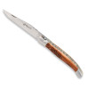 laguiole knife Juniper handle with double plates