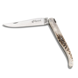 laguiole Knife polished Antler full handle