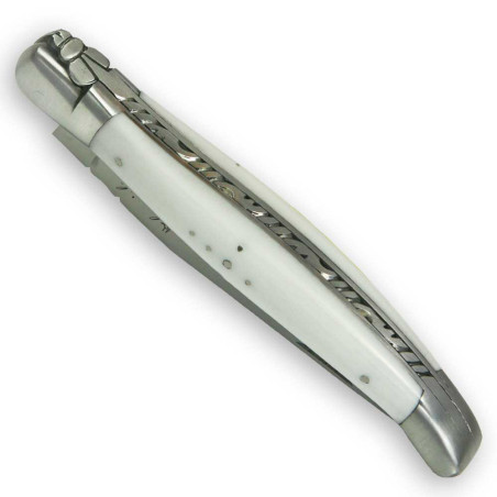 laguiole knife white izmir handle