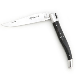 Eagle laguiole with Buffalo bark horn handle