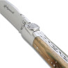 Shell laguiole with giraffe bone handle