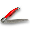 laguiole design style bee with orange G10 handle