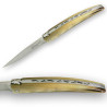laguiole design style blond horn tip