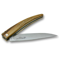 laguiole design style pistachio wood