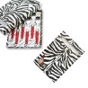 Coffret de  6 fourchettes laguiole ABS de couleur rouge