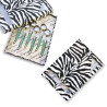 Box of 6 green laguiole coffee spoons
